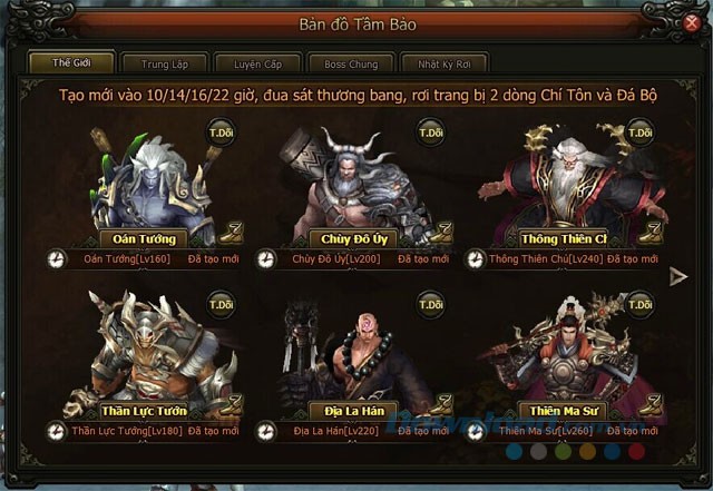 Bản đồ Tầm Bảo