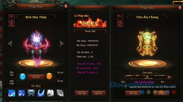 Pháp Bảo là vũ khí không thể thiếu trong những trận PK