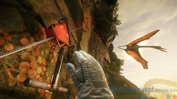 Leo trên vách đá