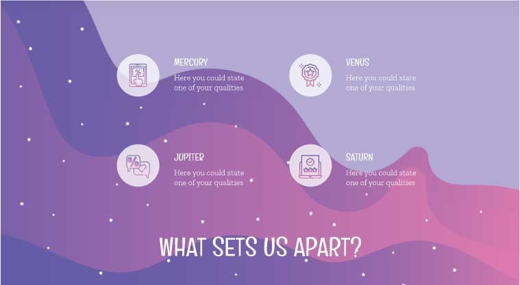 Hình nền presents có bố cục độc đáo