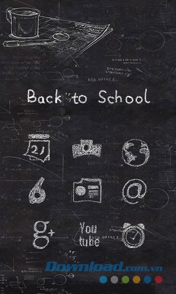 Chủ đề Back to School Theme trên Android