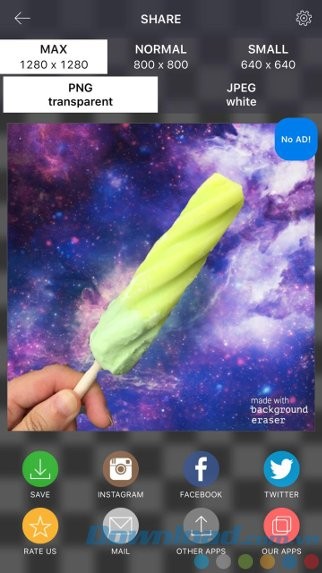 Chia sẻ ảnh trên mạng xã hội