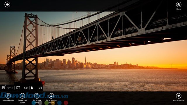 Lựa chọn thao tác với hình