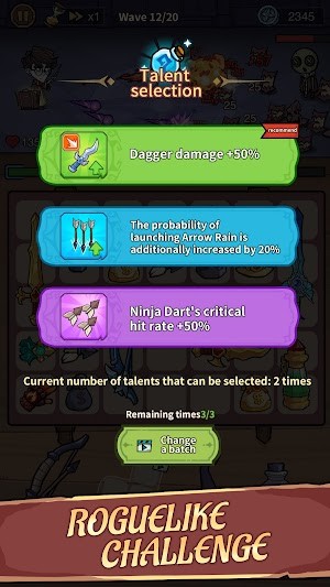 Các thách thức roguelike