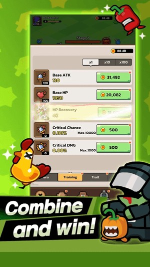 Chế độ chiến đấu đa dạng