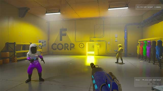 Cùng đồng đội dọn dẹp Backrooms trong game Backrooms Cleanup Crew