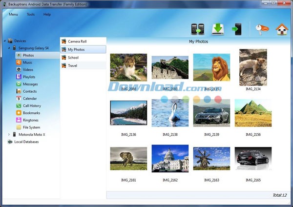 Backuptrans Android Data Transfer