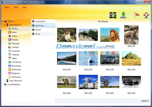 Backuptrans iPhone Data Transfer
