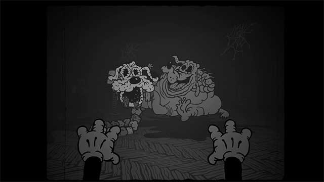 Khám phá các khu vực trong nhà và đối mặt với nhiều loại quái vật kỳ dị