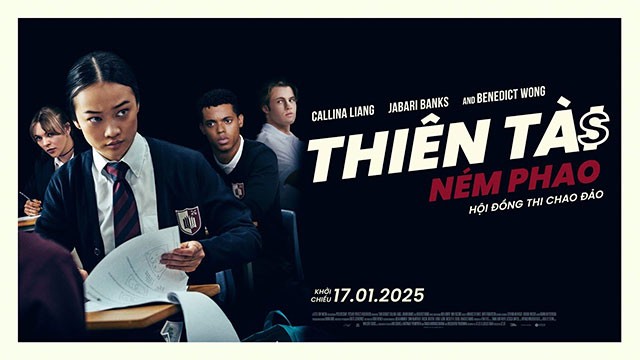 Poster phim Bad Genius - Thiên tài ném phao bản Mỹ năm 2024