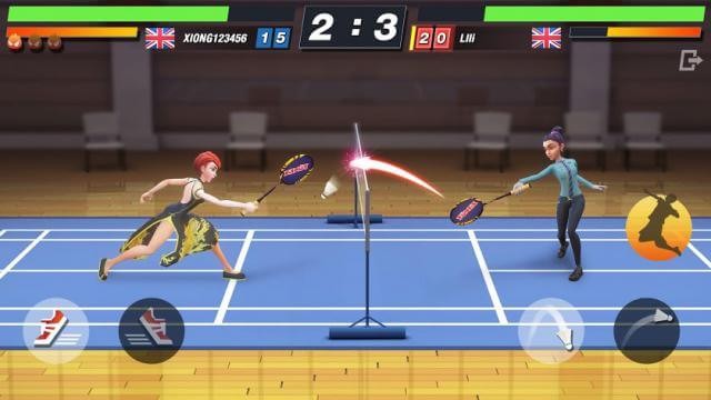 Tham gia vào các trận đấu cầu lông trực tuyến hấp dẫn trong Badminton Blitz