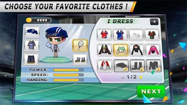 Chọn cho nhân vật những bộ trang phục mà bạn yêu thích