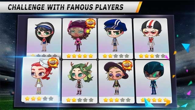 Thách thức những tay vợt nổi tiếng nhất trong game Badminton Legend