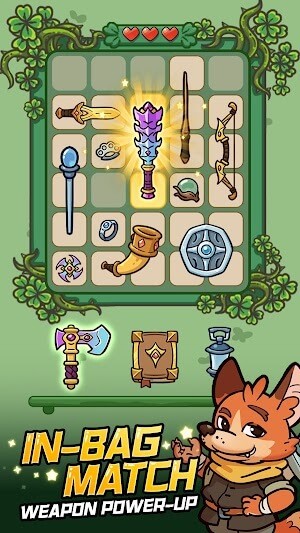 Hợp nhất để tăng cường vũ khí trong balo