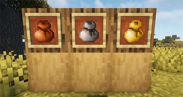 Bag Of Holding Mod 1.18.2 sẽ bổ sung thêm ba loại túi đựng đồ mới vào Minecraft