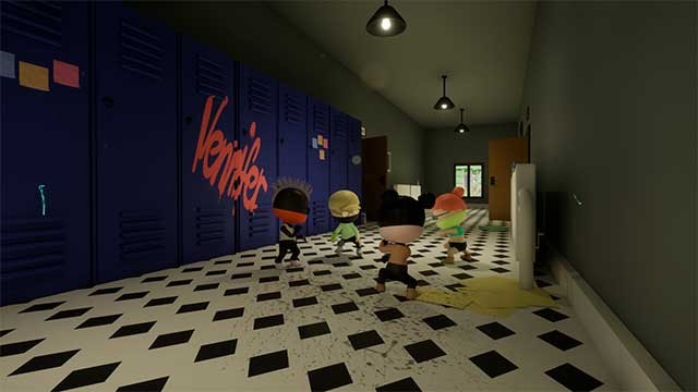 Bagel là game hành động bối cảnh trường học giống Dead by Daylight