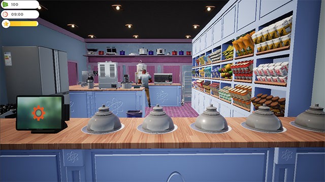 Bakery Shop Simulator là trò chơi mô phỏng quản lý tiệm bánh trong thành phố