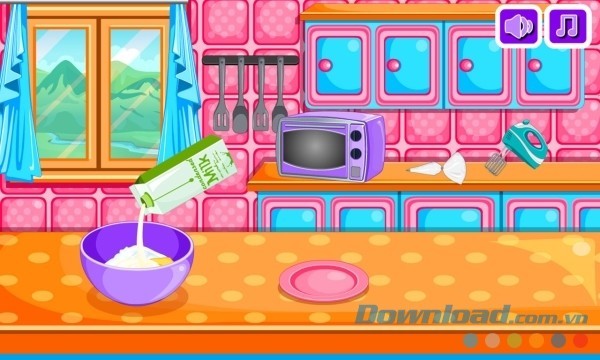 Game học làm bánh kem miễn phí Baking Black Forest Cake cho Android