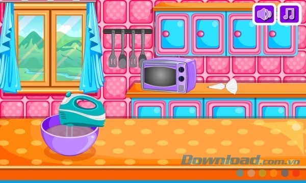 Baking Black Forest Cake cho Android hướng dẫn cụ thể từng bước làm bánh ngọt