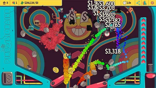 Khi bóng chạm vào Trigger, một hiệu ứng sẽ được kích hoạt