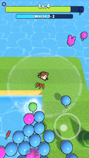 Balloons Defense 3D là game chiến thuật phòng thủ vui nhộn