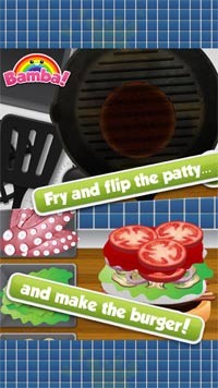 Nướng bò băm và làm burger