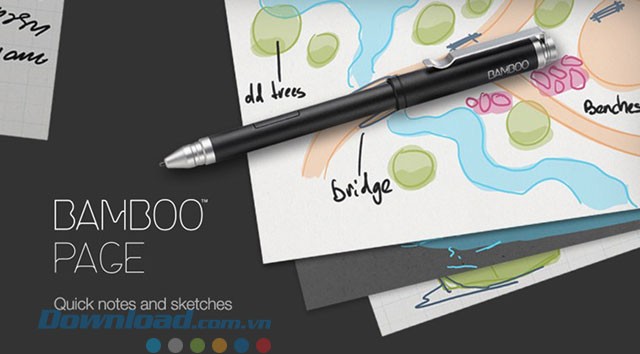 Ứng dụng vẽ phác thảo Bamboo Page