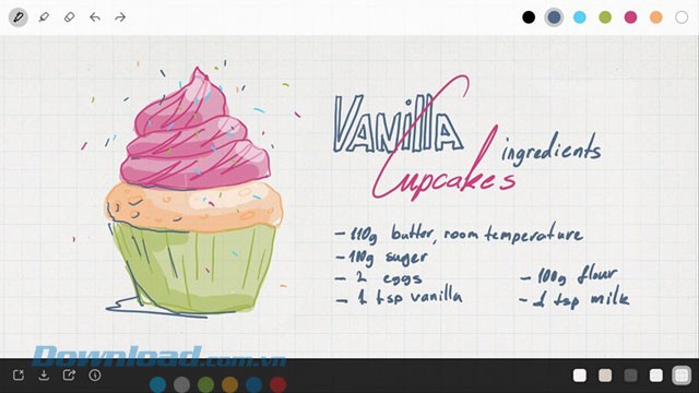 Lựa chọn chỉnh sửa trong ứng dụng