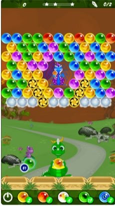 Giao diện game bắn bóng