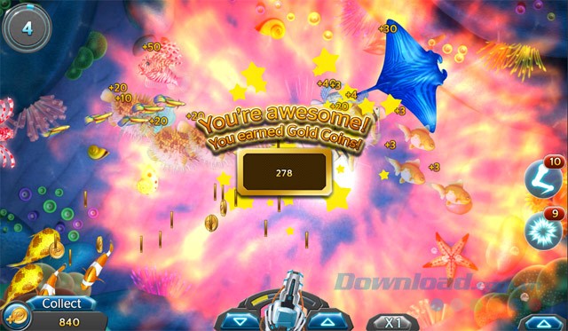 Game Bắn cá ăn xu miễn phí