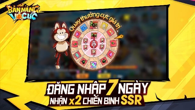 Đăng nhập 7 ngày nhận ngay cặp đôi chiến binh SSR