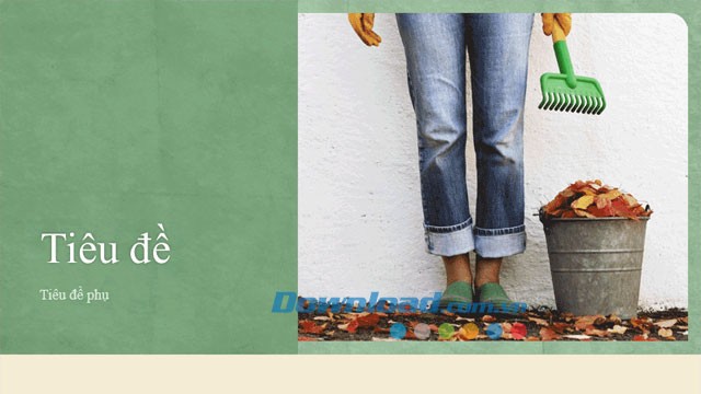 Bản trình bày thiên nhiên sinh động