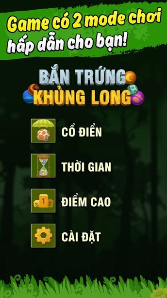 Chế độ Bắn trứng khủng long