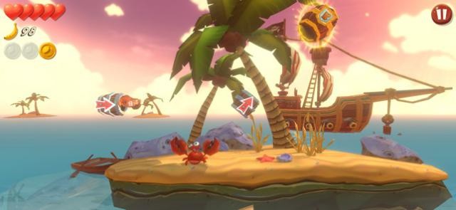 Phiêu lưu ở một thế giới mới cùng khỉ Kong trong game hành động Banana Kong Blast