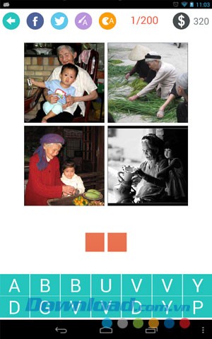 Bánh Chưng - 4 hình 1 từ for Android