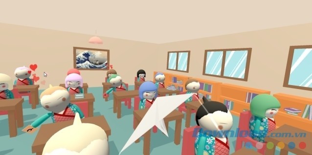 Truyền tải thông điệp yêu thương trong game miễn phí Banira Shio cho máy tính