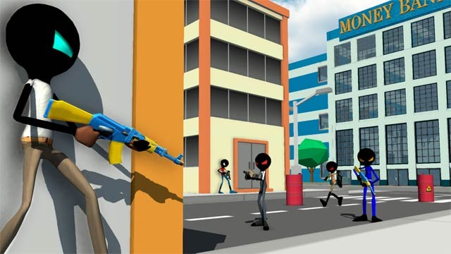 Ngắm bắn kẻ thù và bóp cò