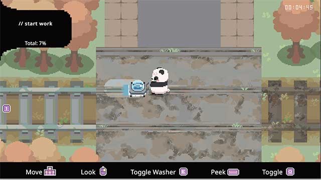 Cùng gấu trúc nhỏ dọn dẹp và tạm quên đi những lo lắng