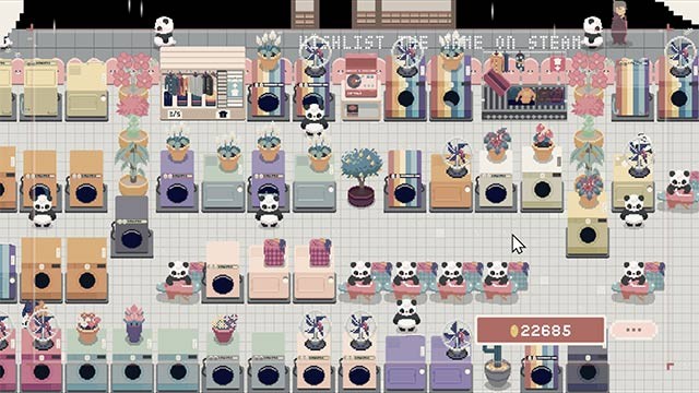 Thuê nhân viên gấu trúc để giúp Bao Bao quản lý cửa hàng giặt lạ mọi lúc mọi nơi