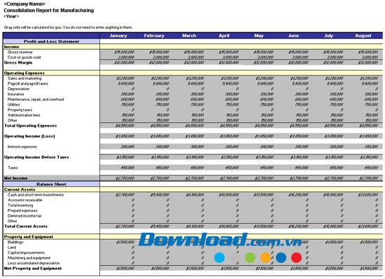 Báo cáo hợp nhất