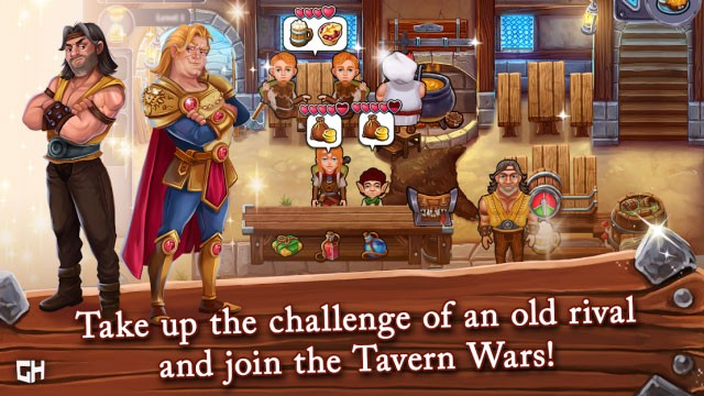 Chấp nhận các thử thách của đối thủ cũ và tham gia Tavern-Wars