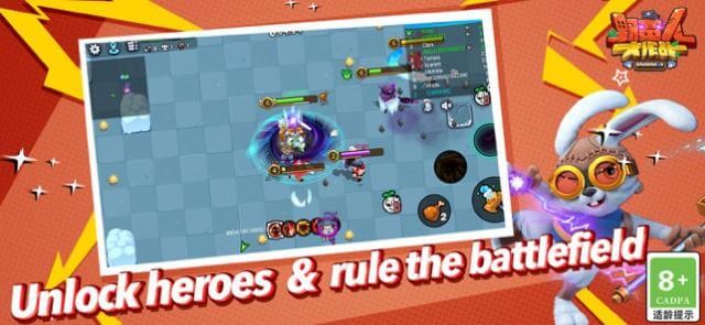 Mở khóa các anh hùng và quy luật trên chiến trường