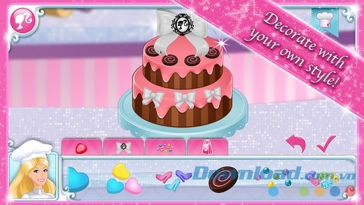 Trang trí bánh theo ý thích