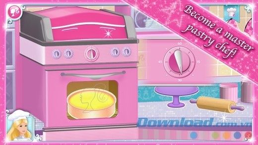 Trở thành vua đầu bếp tài năng trong Barbie Best Job Ever