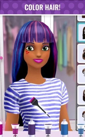 Tự do thay đổi màu tóc cho nhân vật