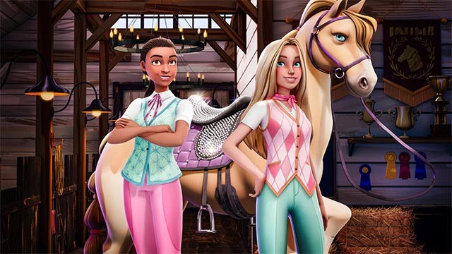 Poster phim hoạt hình Barbie Mysteries: The Great Horse Chase trên Netflix