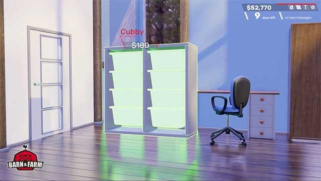 Bạn có rất nhiều không gian trống để trang trí ngẫu hứng theo ý thích