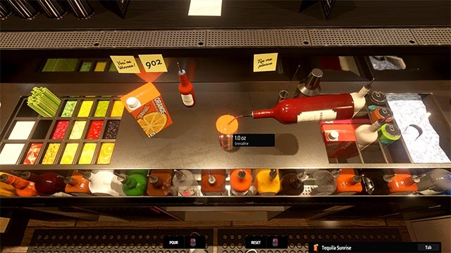 Game Bartender Hustle mô phỏng sống động công việc pha chế cocktail trong quán bar sôi động