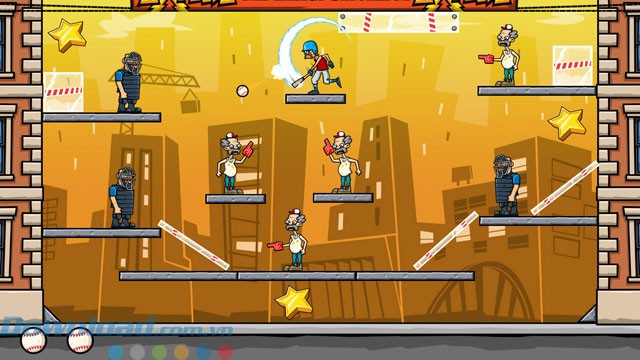 Ăn đủ 3 ngôi sao trong gameplay