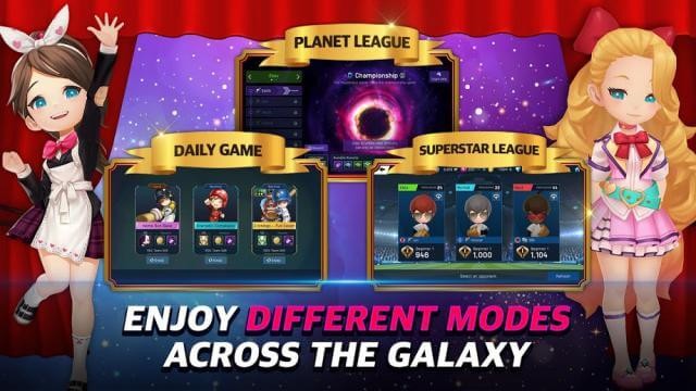 Thưởng thức nhiều chế độ chơi khác nhau